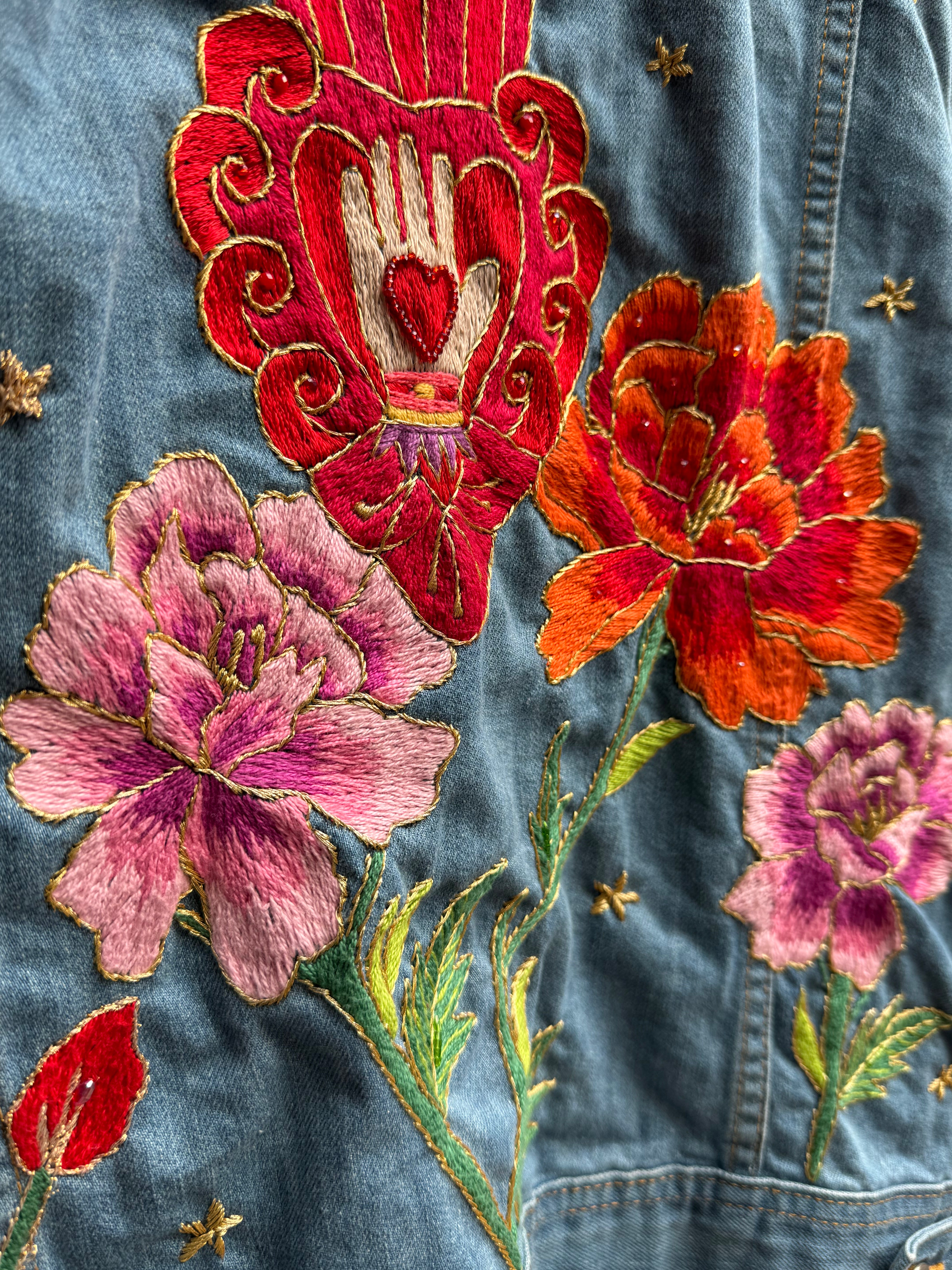 Oaxaca Bordados Chamarras Tenango Chamarras Bordadas A Mano